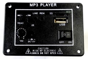 Kompaktes MP 3 Player Modul zum Einbau